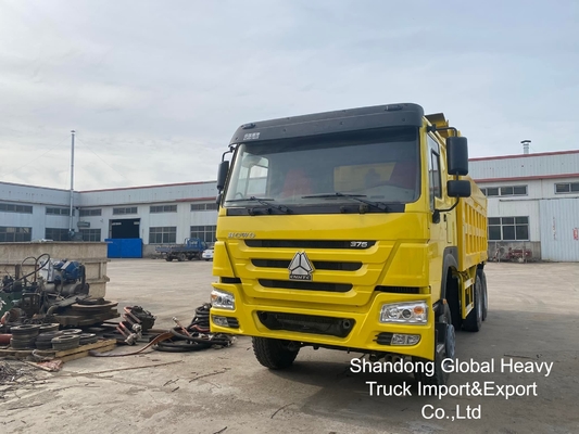中古の中国重機 シノトラック HOWO 6X4/8X4 A7/T7 10/12輪 371馬力/380馬力 18-25立方メートル ヘビーデューティ ダンプトラック