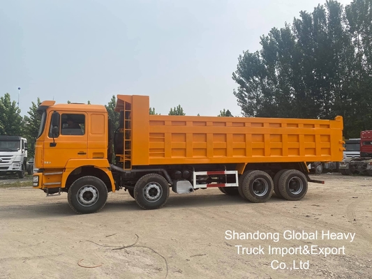 中古のSinotruk HOWO Sitrak Shacman 8*4 F3000 X3000 ダンプトラック チッパー トラック