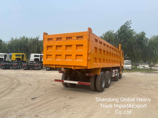 中古のSinotruk HOWO Sitrak Shacman 8*4 F3000 X3000 ダンプトラック チッパー トラック