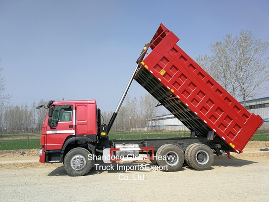 中古 HOWO 10ホイール 371HP/380HP/400HP/430HP ダンプトラック ティッパートラック