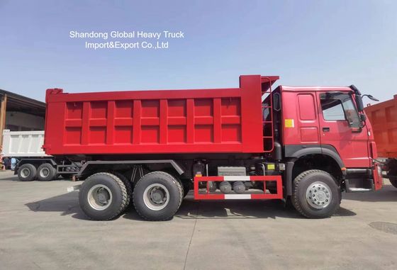 タンザニア鉱業用 420HP エンジンと強化シャシー付きの重用HOWO 8×4ダンプトラック