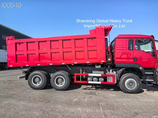 新型中国重汽 HOWO 30 トン大型シノカーゴ 6X4 371HP 380HP 400HP オフロードダンプトラック / チッパー / ダンプトラック