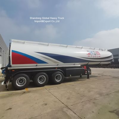 50,000 Liters Fuel Tanker Semi Trailer with 12R22.5 Tires and JOST 28T Landing Gear for Heavy-Duty Transport