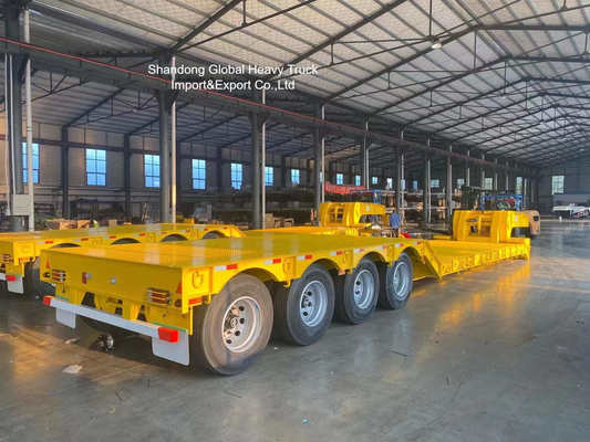 重機運搬用3軸低床セミトレーラー