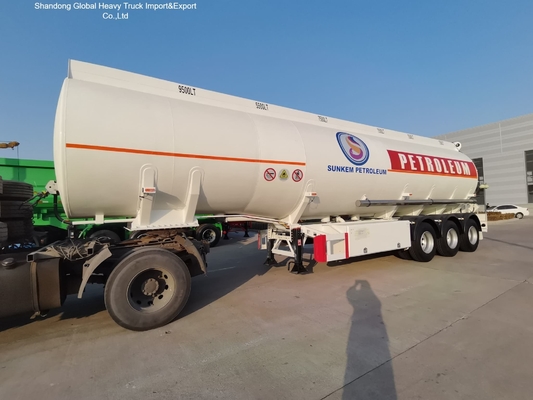 3軸ヘビーデューティー燃料タンカーセミトレーラー 50000L容量