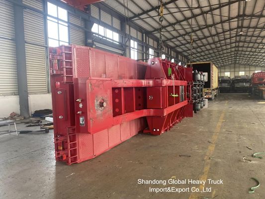 重荷輸送用の3軸60t低負荷半トレーラー