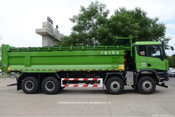 陝西汽車 X3000 8X4 CNG ダンプトラック 380馬力 LHD 新車