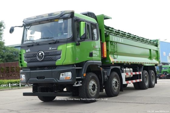 陝西汽車 X3000 8X4 CNG ダンプトラック 380馬力 LHD 新車