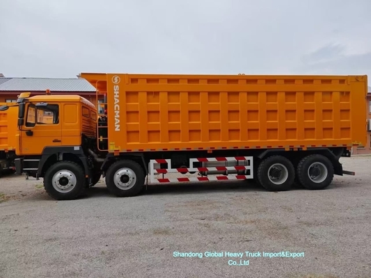 Shacman F3000 8×4 400HPのディーゼルエンジンと前提起スタイルを搭載した難用建設用ダンプトラック