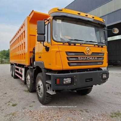 Shacman F3000 8×4 400HPのディーゼルエンジンと前提起スタイルを搭載した難用建設用ダンプトラック