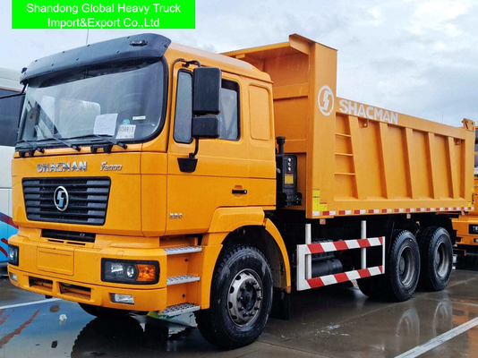 新品または中古のシャックマンダンプトラック 6x4 ダンパー ユーロ2排出量10 前方トランスミッション 8329x2490x3450mm 仕様