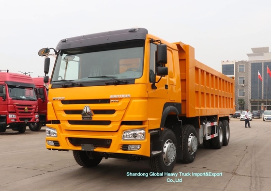 シノトルク HOWO 8x4 380HP ダンプトラック 30-45トンの容量