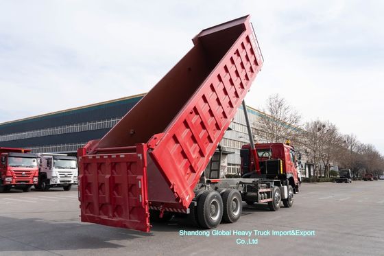 HOWO 8x4 400HP ダンプトラック 45T 容量 重作業用鉱山