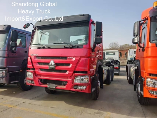 HOWO 6x4 トラクタートラック 400HP ディーゼル マニュアルトランスミッション