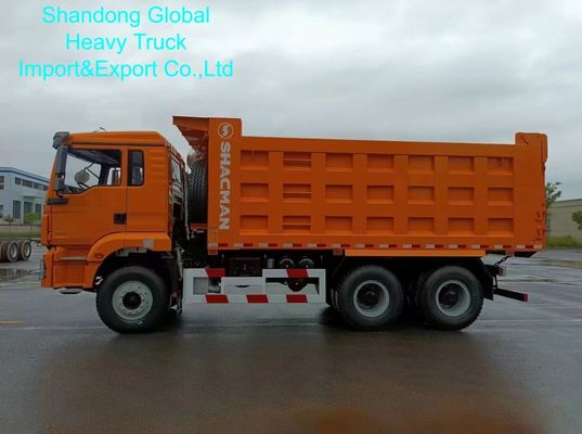 Shaanxi Shacman F3000 大型ダンプトラック、積載量25〜40トン、400L燃料タンク、12速マニュアルギアボックス