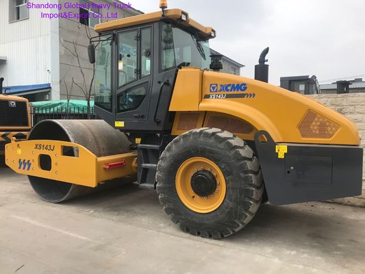 公式コンパッカー 中国 14トン重量自走振動ローラー Xs143j アルジェリア