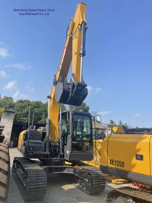 13.2ton Hydraulic Crawler Excavator with 0.32~0.61m3 Bucket Capacity and 93 kW Engine Power