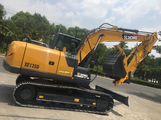 13.2ton Hydraulic Crawler Excavator with 0.32~0.61m3 Bucket Capacity and 93 kW Engine Power