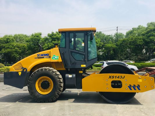 公式コンパッカー 中国 14トン重量自走振動ローラー Xs143j アルジェリア