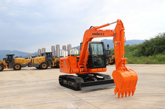 7 Ton Electric Drive Crawler Hydraulic Excavator with 0.25-0.30 m³ Bucket Capacity
