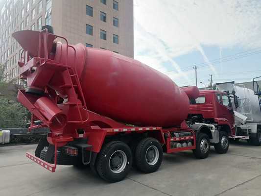 Sinotruk HOWO 8×4 Drive Type 12m3 Capacity 25T Payload Concrete Mixer Truck Cement Mixer Truck