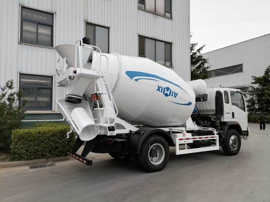 8m³ Capacity Concrete Mixer Truck with High-Strength Wear-Resistant Steel Drum and Sinotruk HOWO Chassis