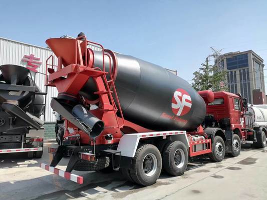 HOWO 8×4 Concrete Mixer Truck with 12m³ Capacity and Heavy-Duty Chassis for Large Construction Projects