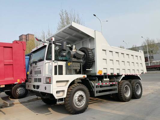 Refurbished 371HP HOWO Dump Truck with 6x4 Drive for Heavy Duty Construction