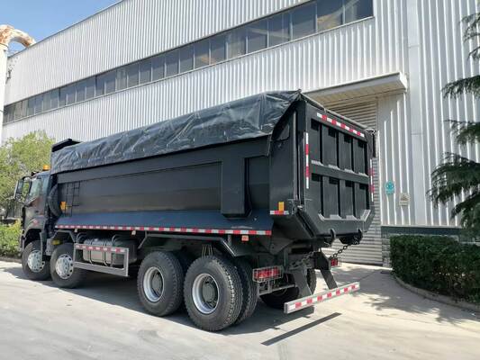 費用対効果の高いコンクリート配送のために371HPエンジンを搭載した10立方メートルの改装されたHOWOコンクリートミキサートラック