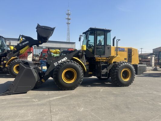 XCMG ZL50GN 5.5t 定量荷重 162kW 定量電力と建設用ロックバケツ