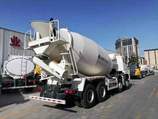 HOWO Sinotruk 10 Cbm 6X4 Concrete Mixer Truck with 380 HP Maximum Horsepower for Heavy-Duty Transport
