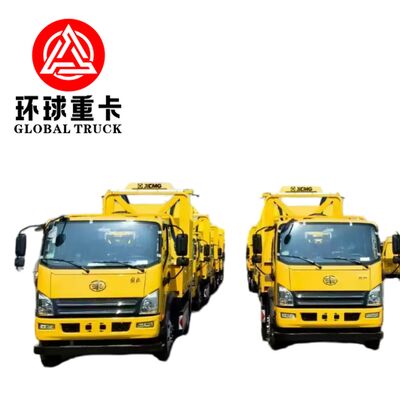 HOWO 4×2 350hp ナイジェリアの道路安全と建設地帯保護のためのシザーリフト付きディーゼル衝突クッショントラック