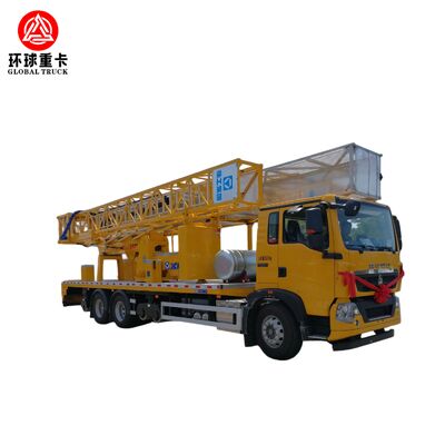 信頼性の高いブリッジ検査トラック 16-22 m 作業高度 400 kg プラットフォーム容量 高速道路工学のための 360 度連続回転