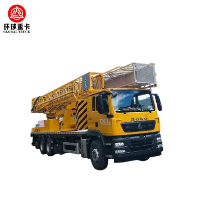 信頼性の高いブリッジ検査トラック 16-22 m 作業高度 400 kg プラットフォーム容量 高速道路工学のための 360 度連続回転