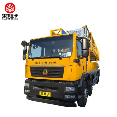 信頼性の高いブリッジ検査トラック 16-22 m 作業高度 400 kg プラットフォーム容量 高速道路工学のための 360 度連続回転