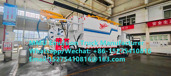 Advanced and intelligent SINOTRUCK HOWO 15/20/25/30Ton mixing and charging emulsion Bulk ANFO Trucks mobile explosive Manufacturing Unit Монгол НЭГ DRC PERU GHANA ZIMBABWE Mining Blasting Service MMU