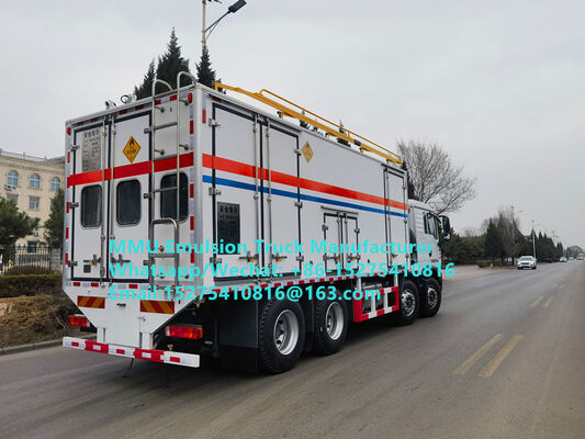 高品質スマートORICA 15/20/25トンオンサイト混合・充填乳化爆薬運搬車 バルク爆薬積載車 モンゴル鉱業発破サービス カザフスタン ウズベキスタン インドネシア コンゴ D.R.C. ギニア タンザニア MMU