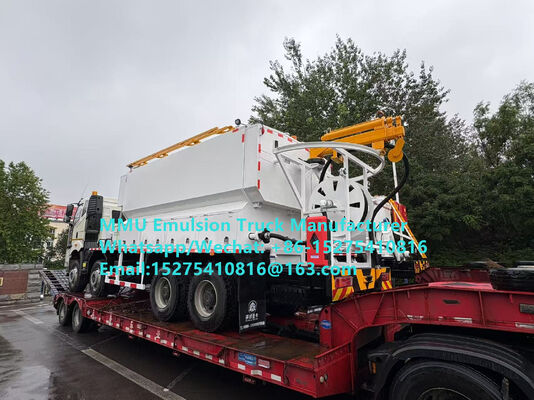 中国トップワン HOWO 20トン BCRH-20 混合・装填機 エマルジョン バルク爆薬トラック モンゴル鉱山 ブラスト移動式爆薬製造ユニット カザフスタン ウズベキスタン インドネシア コンゴ DRC MEMU MMU