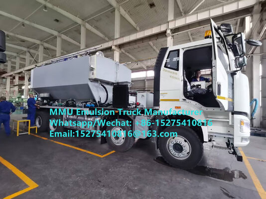 中国トップワン HOWO 20トン BCRH-20 混合・装填機 エマルジョン バルク爆薬トラック モンゴル鉱山 ブラスト移動式爆薬製造ユニット カザフスタン ウズベキスタン インドネシア コンゴ DRC MEMU MMU