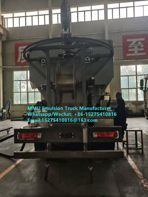 中国トップワン HOWO 20トン BCRH-20 混合・装填機 エマルジョン バルク爆薬トラック モンゴル鉱山 ブラスト移動式爆薬製造ユニット カザフスタン ウズベキスタン インドネシア コンゴ DRC MEMU MMU