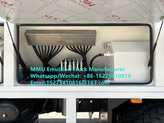 ORICA 20/25TON 表面配送トラック 湿気または乾燥した爆撃孔にエムルションベースの大量爆発物を配送する 安全生産性と爆撃性能を向上させる 鉱山採掘業と建設業