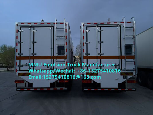 HOWO 20/25/30トン乳化爆薬運搬車（湿式・乾式発破孔用、高容量の乳化爆薬を効率的かつ安全に輸送）