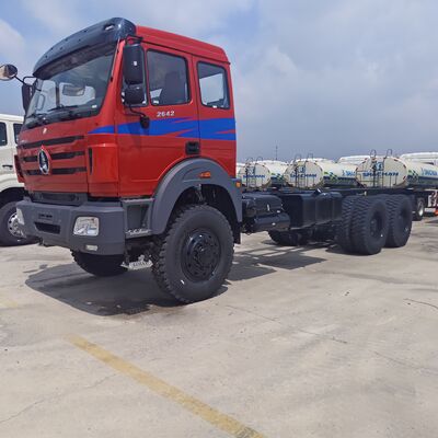 BEIBEN 2638 6×4 重荷トラック 380HP WEICHAI エンジンとメルセデス・ベンツ・テクノロジー・シャーシ