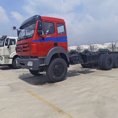 BEIBEN 2638 6×4 重荷トラック 380HP WEICHAI エンジンとメルセデス・ベンツ・テクノロジー・シャーシ