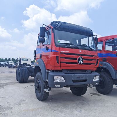 BEIBEN 2638 6×4 マイニング ダンプ トラック、380HP WEICHAI エンジンおよび重量輸送用 25 ～ 35 トンのペイロードを搭載