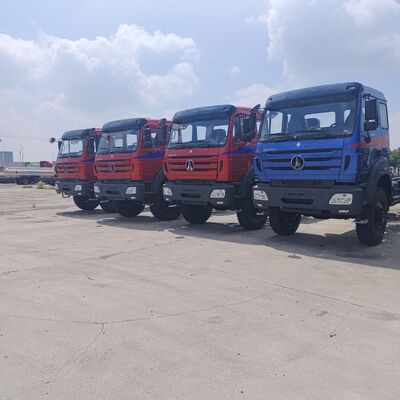 BEIBEN 2638 6×4 重荷トラック 380HP WEICHAI エンジンとメルセデス・ベンツ・テクノロジー・シャーシ