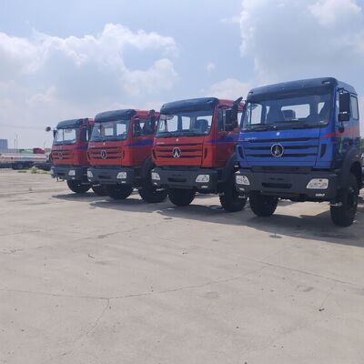 BEIBEN 2638 4×4 重荷オフロードダンプトラック 380HP WEICHAI エンジンとメルセデス・ベンツ・テクノロジー・シャシー