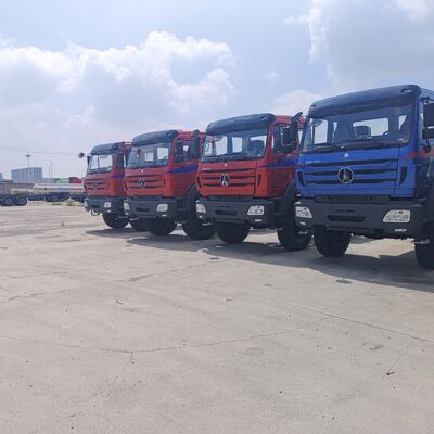 BEIBEN 2638 4×4 重荷オフロードダンプトラック 380HP WEICHAI エンジンとメルセデス・ベンツ・テクノロジー・シャシー