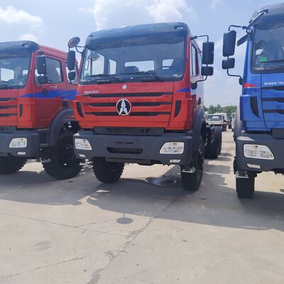 BEIBEN 2638 6×6 ヘビーデューティ鉱山ダンプトラック、380HP WEICHAI エンジンおよびオフロード鉱山用ペイロード 30 ～ 35 トン搭載