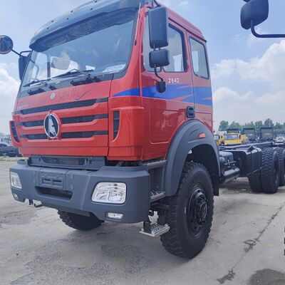 BEIBEN 2642 6×6 マイニング ダンプ トラック、420HP WEICHAI エンジンおよびヘビーデューティ マイニング用ペイロード 30 ～ 40 トンを搭載